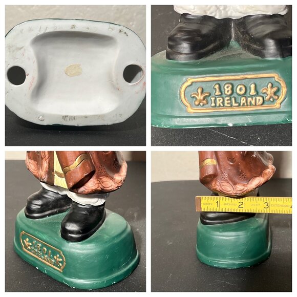 Vintage Grandeur1801 Ireland Santa Figurine Santa's of the World 14" Ceramic - Picture 10 of 16